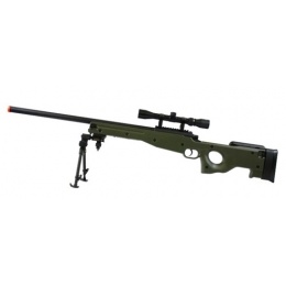 AGM MK96 Bolt Action Sniper Rifle w/ 3-9x Scope and Bipod - OD GREEN