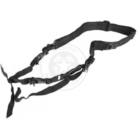 NcStar 2 Point Tactical Sling System (Convertible) - Black