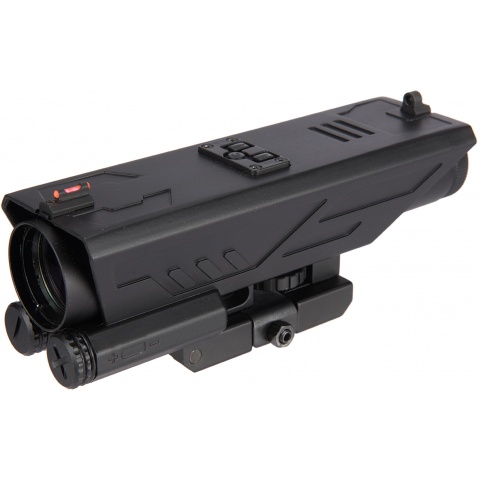 NcStar DELTA 4X30 Sniper Reticle Scope w/ Nav LED - BLACK