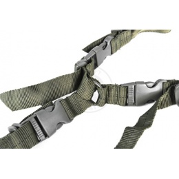 NcStar 2 Point Tactical Sling System (Convertible) - OD