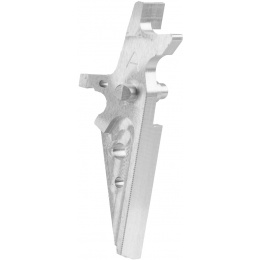 Retro Arms Anodized Aluminum Trigger for AR15 Series - SILVER (Type A)