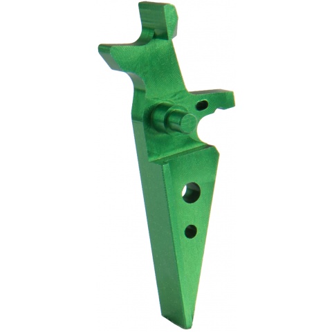 Retro Arms Anodized Aluminum Trigger for AR15 Series - GREEN (Type A)