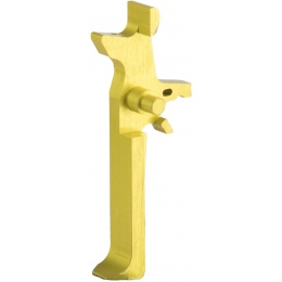 Retro Arms Anodized Aluminum Trigger for AR15 Series - YELLOW (Type C)