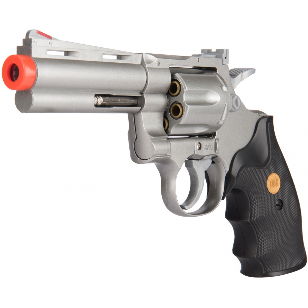 UHC Airsoft Spring Revolver w/ 4 Barrel - SILVER