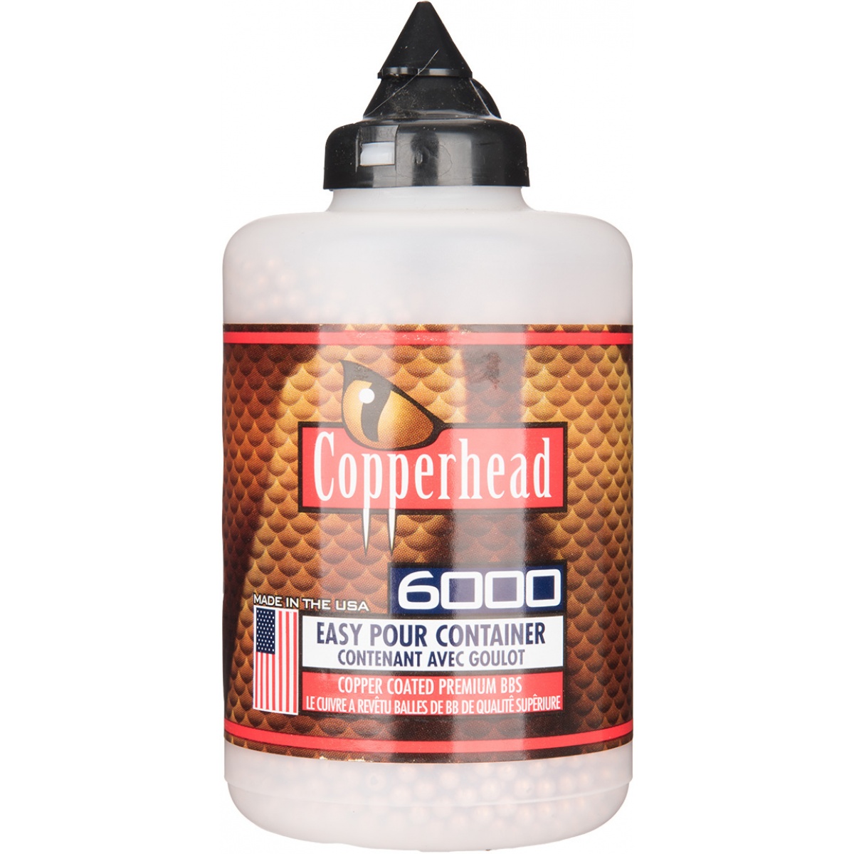 Copperhead 6000Rd .177 Cal. Copper Coated BBs COPPER Airsoft Megastore