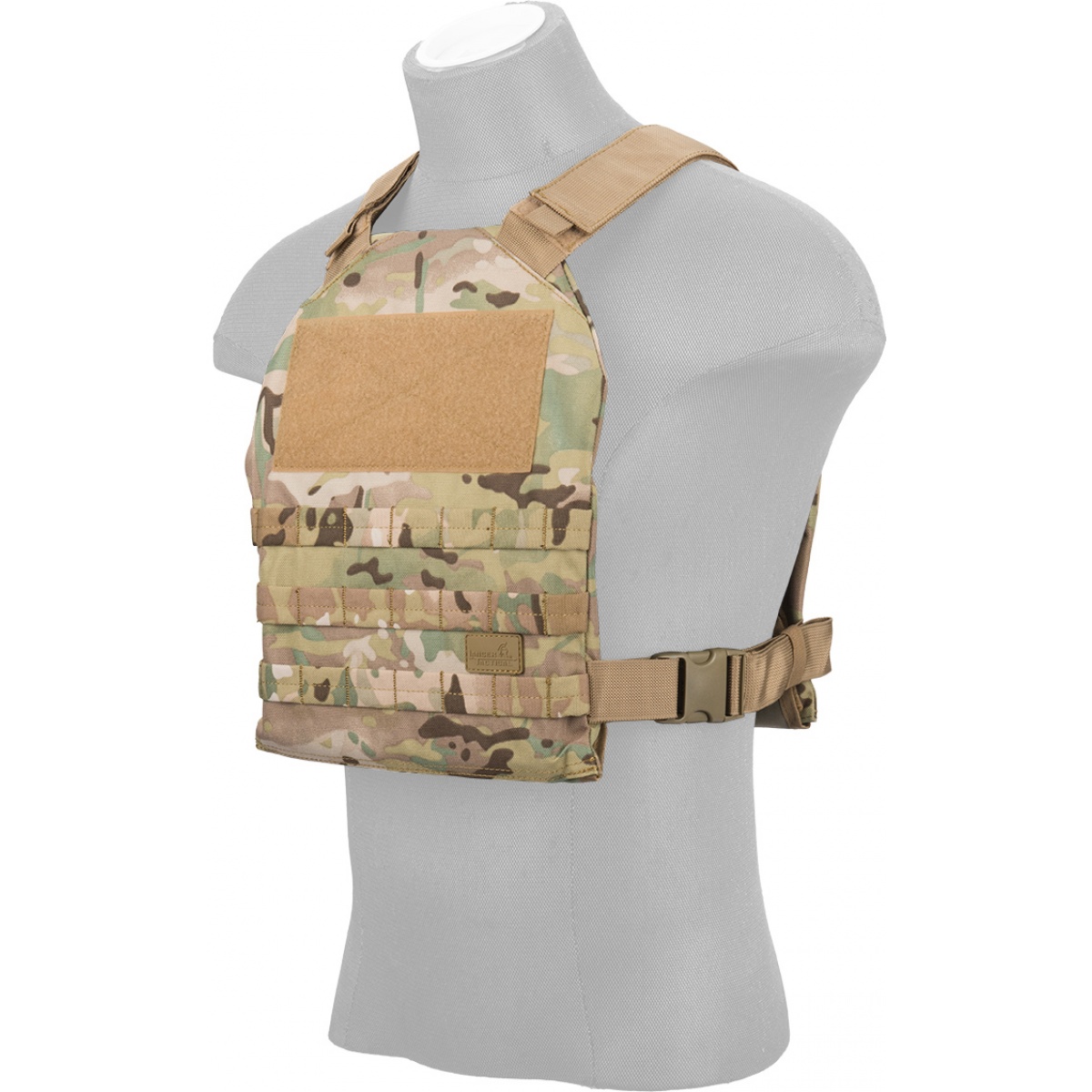 Lancer Tactical Standard Issue 1000D Nylon Tactical Vest (Camo ...
