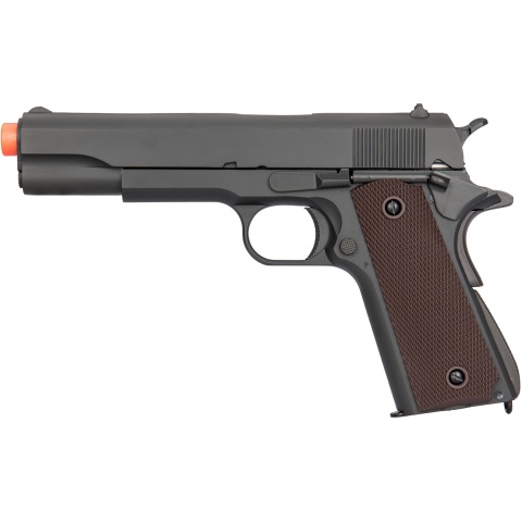 Double Bell M1911 Gas Blowback Airsoft Pistol - BLACK