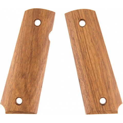 Double Bell M1911 Real Wood Airsoft Pistol Grip Plates
