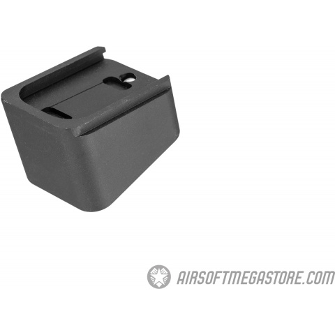 Double Bell Reinforced Polymer Base Plate for G17 Airsoft Magazines