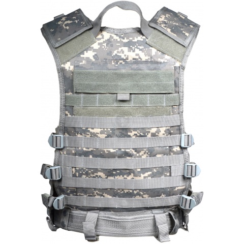 NcStar MOLLE / PALS Modular Tactical Vest - Army Digital ACU