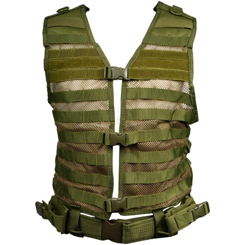 NcStar MOLLE / PALS Modular Tactical Vest - OD Green