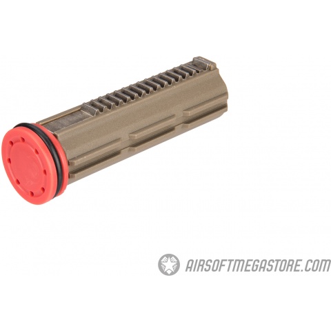 ARES Full Teeth Piston and Piston Head - COYOTE BROWN