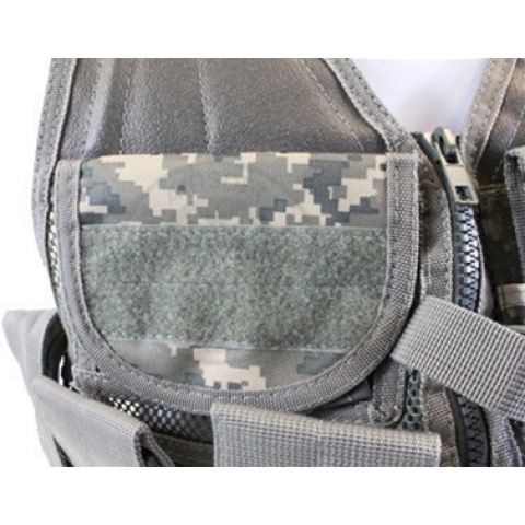 NcStar Airsoft Cross Draw Tactical Vest w/ Holster - ACU