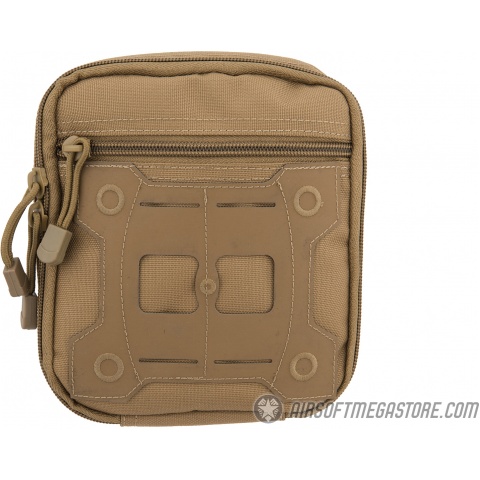 Lancer Tactical Laser Cut MOLLE Medical Sundries Bag - TAN