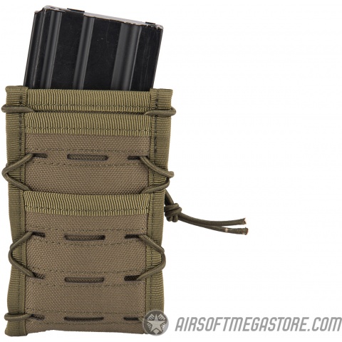 AMA Single High Speed M4 MOLLE Magazine Pouch - OD GREEN