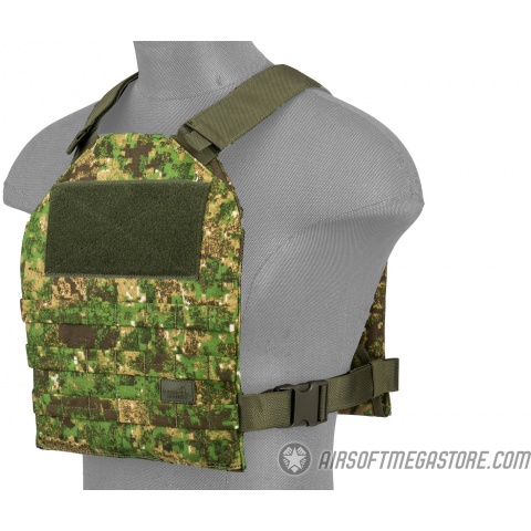 Lancer Tactical Standard Issue 1000D Nylon Tactical Vest - PC GREEN