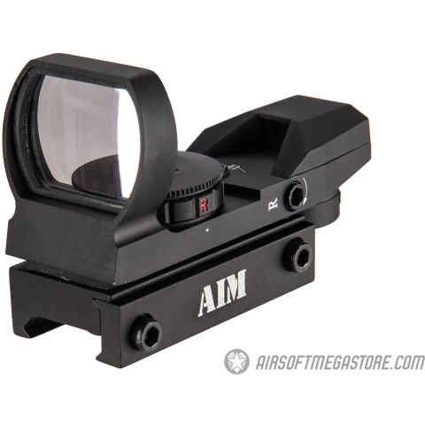 AIM Sports RT4-03 1X34mm Airsoft Reflex Sight - BLACK