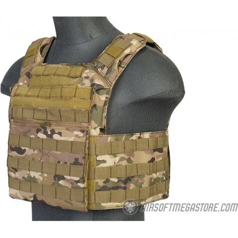 Lancer Tactical 1000D Nylon S.A.P.C. Airsoft Tactical Vest (Camo)