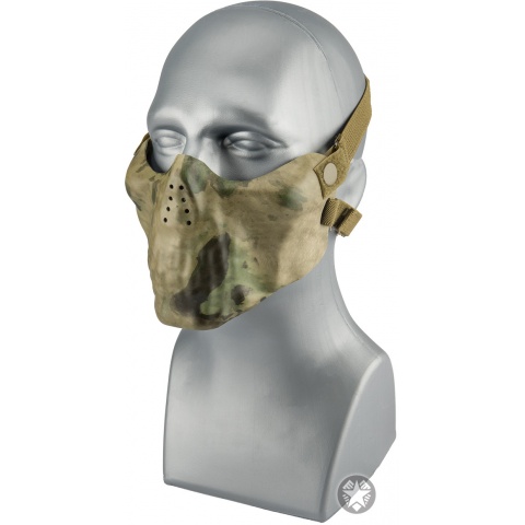 AMA Nylon Lower Half Face Protection Airsoft Mask - ATFG