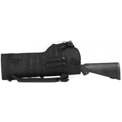 NcStar Rifle Scabbard Protective Gun Case w/ Shoulder Sling - BLACK