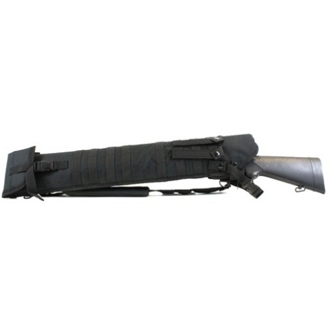 NcStar Tactical Shotgun Scabbard - Protective Gun Case - Black