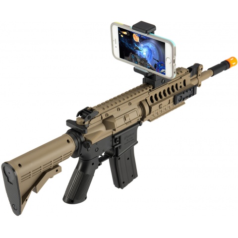 Galaxy G70 AR Interactive Game/Spring Airsoft Rifle - BLACK/DARK EARTH