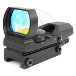 NcStar Tactical Panoramic Red Dot Sight w/ 4 Reticles