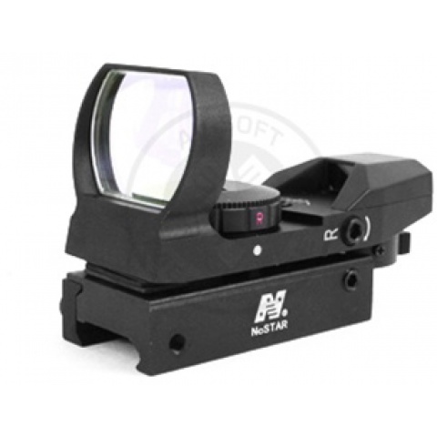 NcStar Panoramic 6-Intensity Red & Green Dot Sight w/ 4 Reticles