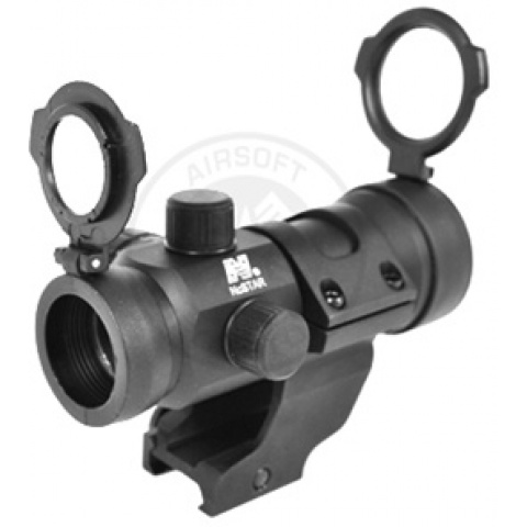 NcStar 5-Level Intensity 1x30 Red & Green Dot Scope - BLACK
