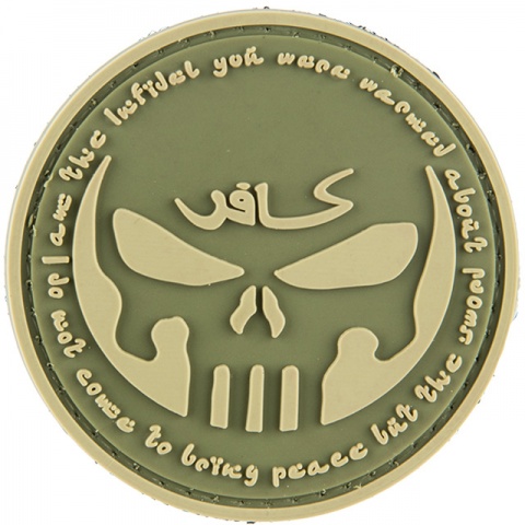 G-Force Infidel w/ Punisher PVC Patch (GREEN)