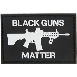 G-Force Black Guns Matter PVC Patch