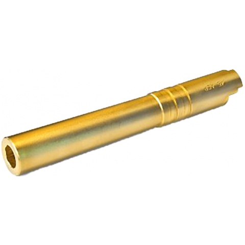 Airsoft Masterpiece .45 Steel ACP Outer Barrel for 5.1 Hi-Capa - GOLD