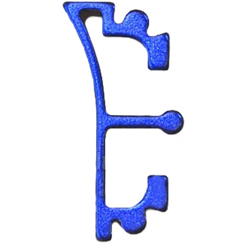 Airsoft Masterpiece Aluminum Puzzle Front Enos Trigger - BLUE