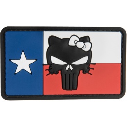 G-Force Texas Flag Punisher Kitty PVC Patch
