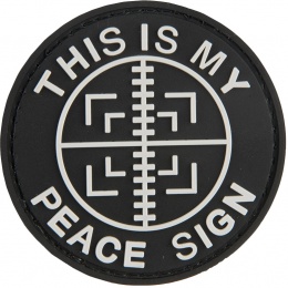 G-Force This Is My Peace Sign PVC Patch