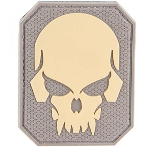 G-Force Large Pirate Skull PVC Patch