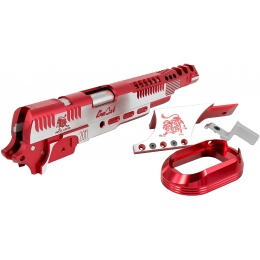 Airsoft Masterpiece Limcat SteelCat Open Slide Kit Set for Hi-Capa - RED