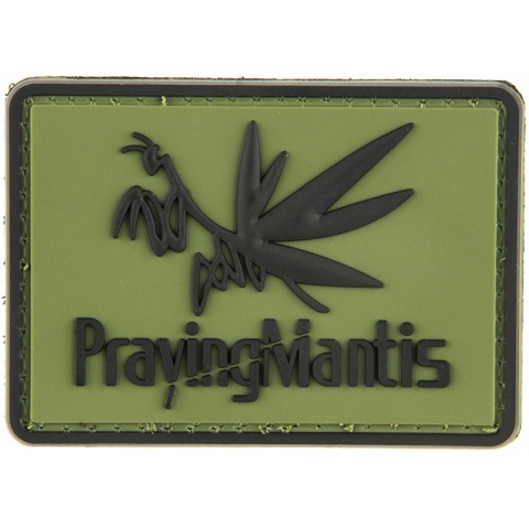 G-Force Praying Mantis Morale Patch PVC Morale Patch - OD GREEN