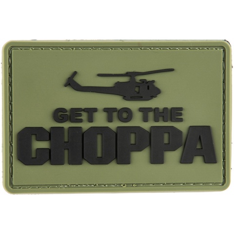 G-Force Get to the Choppa Patch PVC Morale Patch