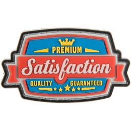 G-Force Satisfaction Guaranteed PVC Morale Patch