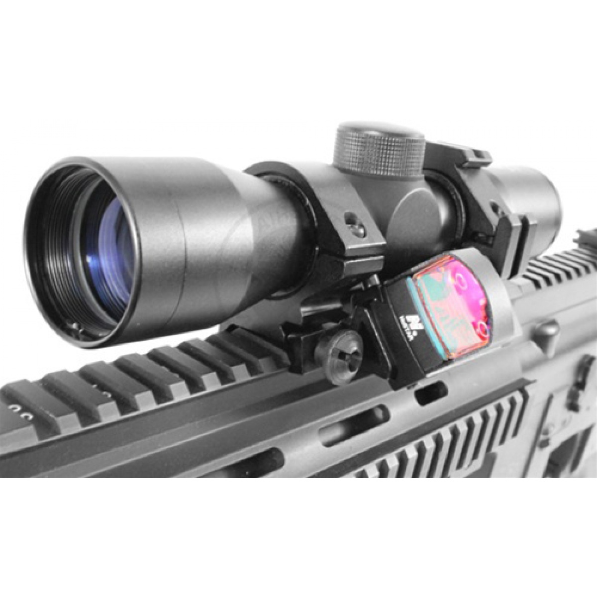 NcStar Offset Mount For 1-Inch Flashlight/Laser - Keeps Your Gear Out Of The Way