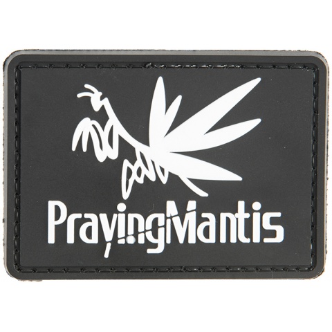 G-Force Praying Mantis PVC Morale Patch - BLACK