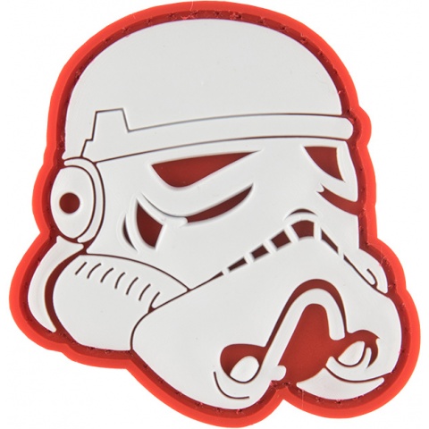 G-Force Imperial Soldier Helmet PVC Morale Patch - RED