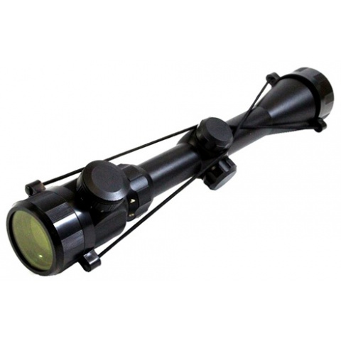 NcStar Shooter Series 3-9X40E Scope w/ ILLUMINATED RETICLE - BLACK