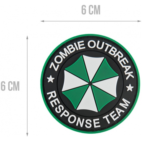 G-Force Zombie Outbreak Response Team Morale Patch - GREEN