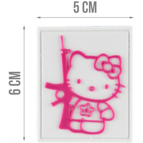 G-Force Kitty With Rifle PVC Morale Patch
