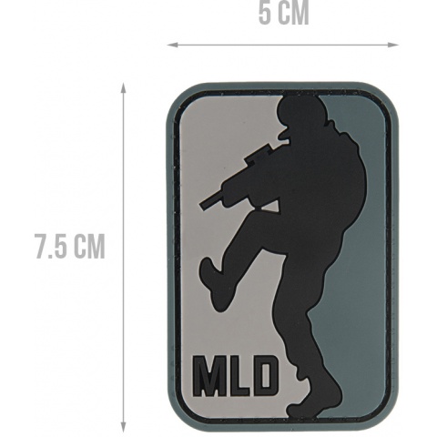 G-Force MLD Major League DoorKicker PVC Morale Patch - BLACK