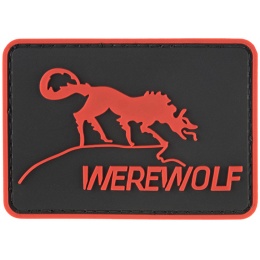 G-Force Werewolf PVC Morale Patch - RED