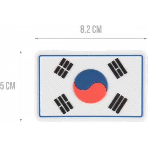 G-Force Korean Flag PVC Patch