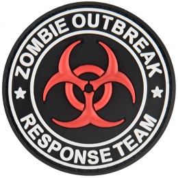 G-Force Zombie Outbreak Response Team Morale Patch - RED